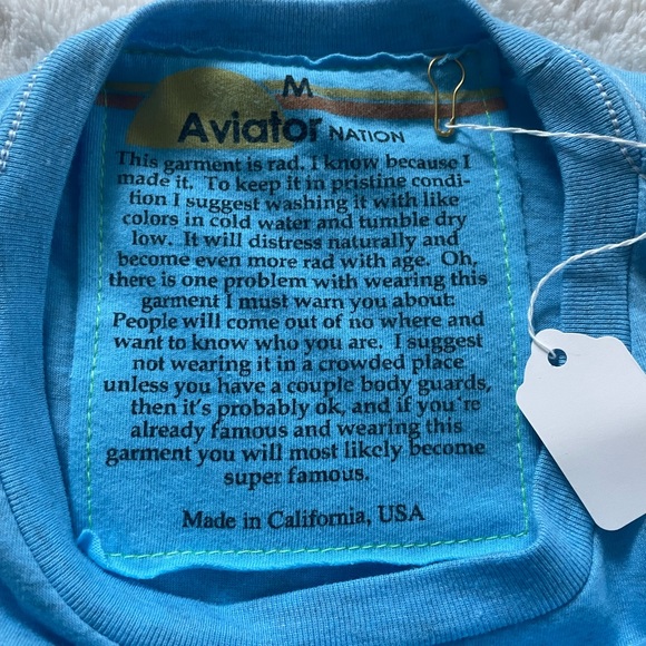 AVIATOR NATION LONG SLEEVE - Picture 2 of 4